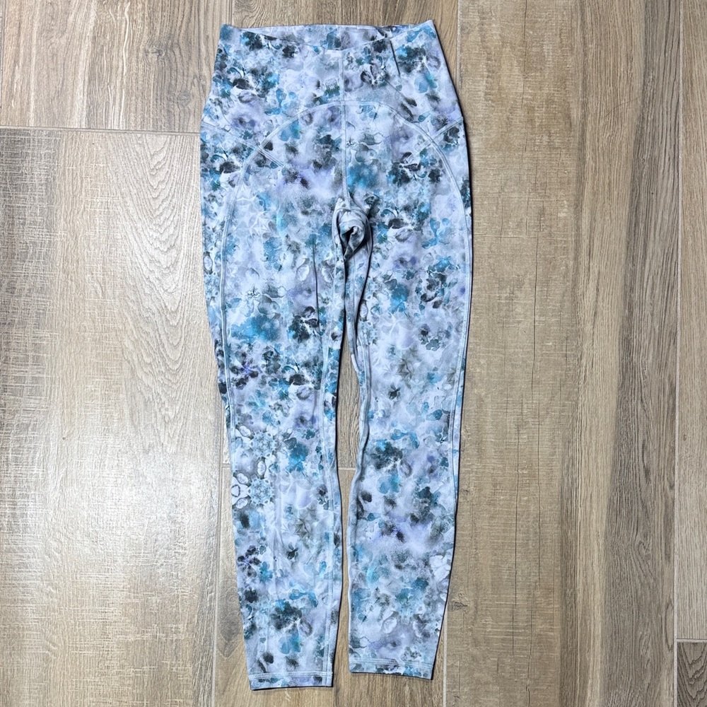 LULULEMON Kaleidofloral Multi Align High-Rise Leggings • Womens Size 6 - Picture 4 of 8